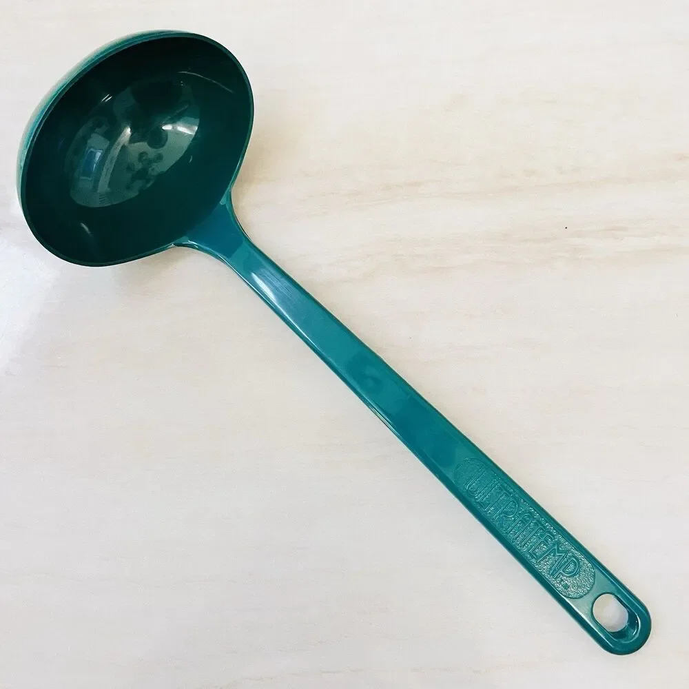 2pc ULTRATEMP Green Utensils Slotted Serving Spoon & Ladle 11 3/8” Melamine